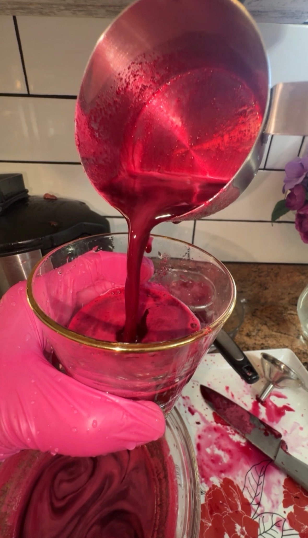 2-Ingredient Beet + Watermelon Juice (Pink Drink)